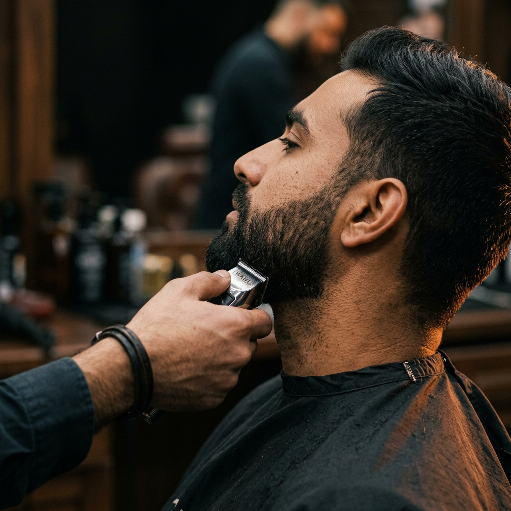 Cura e regolazione della barba